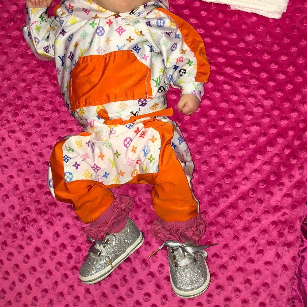 Baby jogging suit
